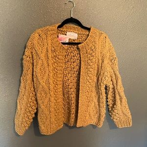 Handmade Chic Wish Cable Knit Cardigan Sweater